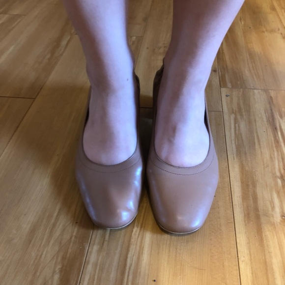 everlane day heel pecan